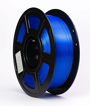 Filamento PLA SILK 1,75mm 1Kg Azul 3D Fila