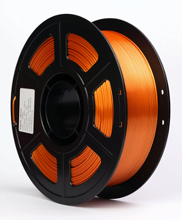 Filamento PLA SILK 1,75mm 1Kg Cobre 3D Fila