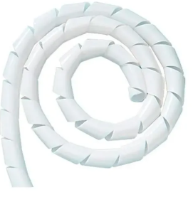 Organizador de Fio Branco SWB-06 – Diâmetro 4–6 mm (1/4") – 10 metros