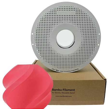 Filamento PLA 1,75mm 1Kg Hot Pink Bambu Lab