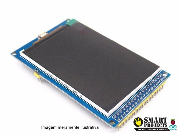 Display LCD TFT Shield 3.2'' 320x480 para Mega 2560