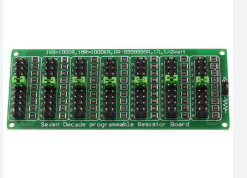 Placa Resistora Programável 7 Décadas 1Ω a 9.999.999Ω