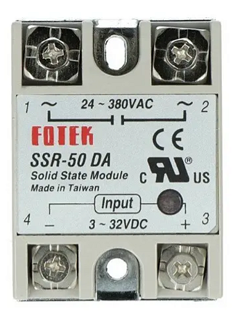 Relé de Estado Sólido Fotek SSR-50 DA