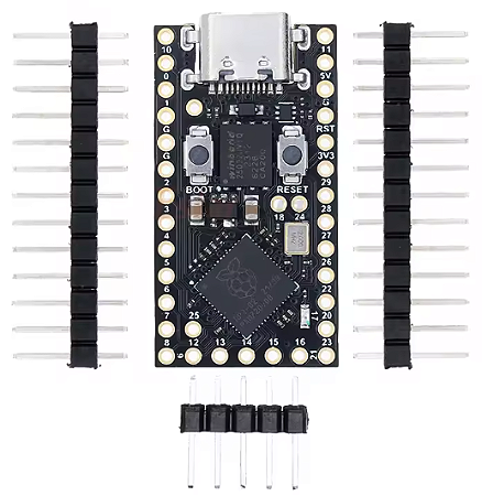 Placa de desenvolvimento Raspberry Pi Mini ProMicro RP2040 4M