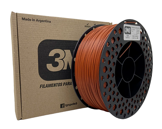 Filamento PLA 1,75mm 1Kg Rústico 3N3