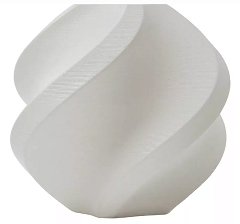 REFIL Filamento PLA Fosco Branco 1Kg 1.75mm Bambu Lab