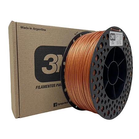 Filamento PLA 1.75mm Cobre 1Kg 3N3