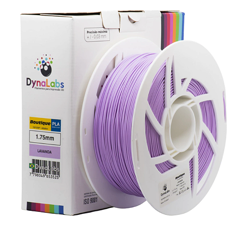 Filamento PLA Boutique 1.75mm Lavanda 1Kg Dynalabs