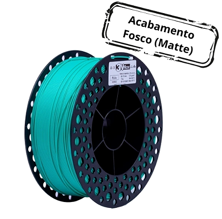 Filamento PLA+ Matte 3NMax 1,75mm 1Kg Verde