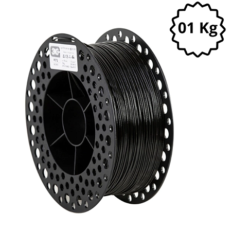 Filamento PETG 1,75mm 1Kg Preto 3N3