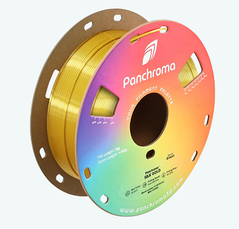 Filamento Polymaker Panchroma PLA Silk 1,75mm 1kg – Ouro