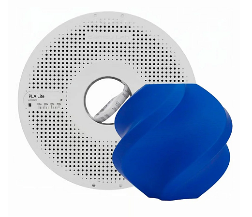 Filamento PLA Lite 1,75mm Azul 1Kg Bambu Lab