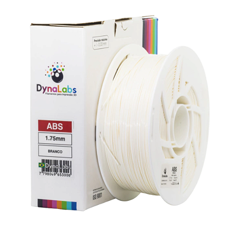 Filamento ABS 1.75mm 1Kg Branco DynaLabs