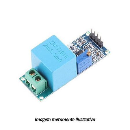 Sensor de Tensão AC 0 A 250v Voltímetro ZMPT101B