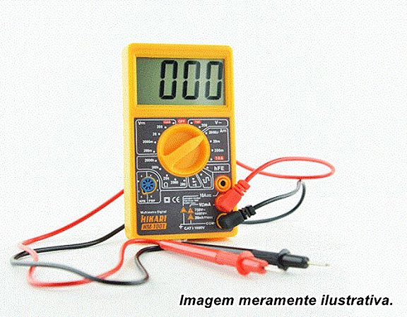 Multímetro Digital HM-1001 Hikari