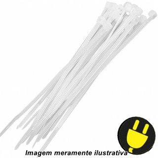 Abraçadeira Nylon 100 Unidades 3.6mm x 200mm