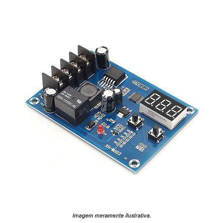 Módulo de Controle de Carga para Bateria 12V a 24V - XH-M603