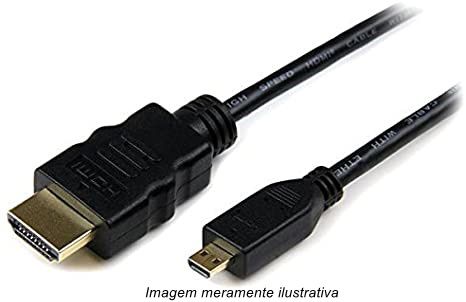 Cabo Micro HDMI x  HDMI 1,5 Metros
