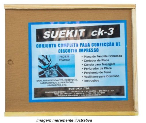 Suekit CK-3 Laboratório Confecção Placas Circuito Impresso