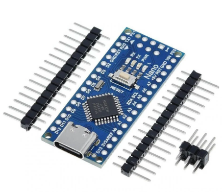 Arduino Nano V3 CH340 Tipo C com Cabo USB (Sem pinos soldado)