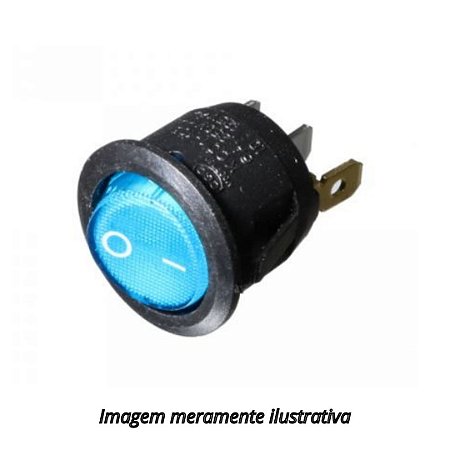 Chave Gangorra KCD1-106N Azul com Neon