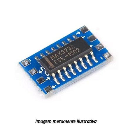 Mini Módulo Conversor RS232 para TTL MAX3232