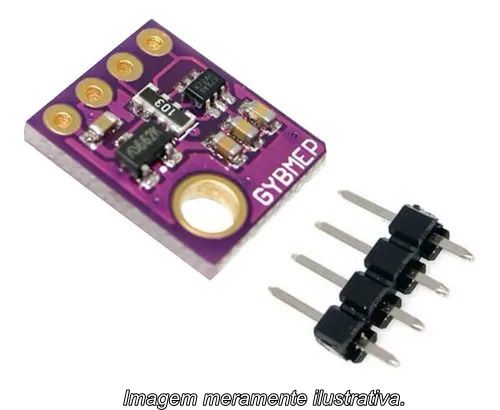 Sensor de Pressão Atmosférica Umidade e Temperatura BME BMP280