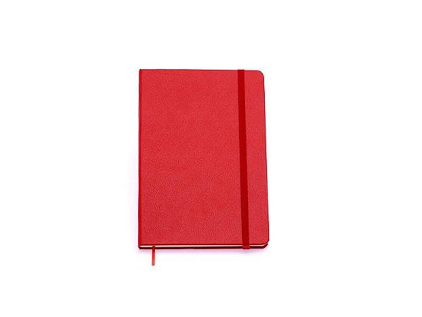 Caderneta Clássica Pautada 9x13 Vermelha