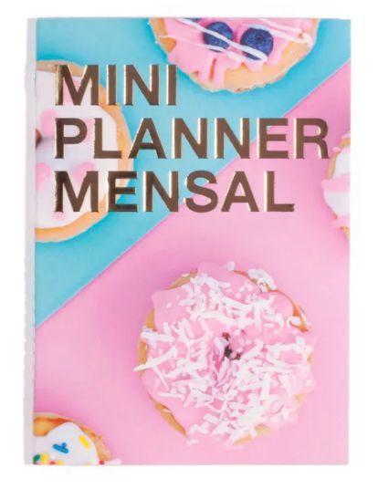 Planner Mensal Na Medida Mini Sweet Dounuts A6