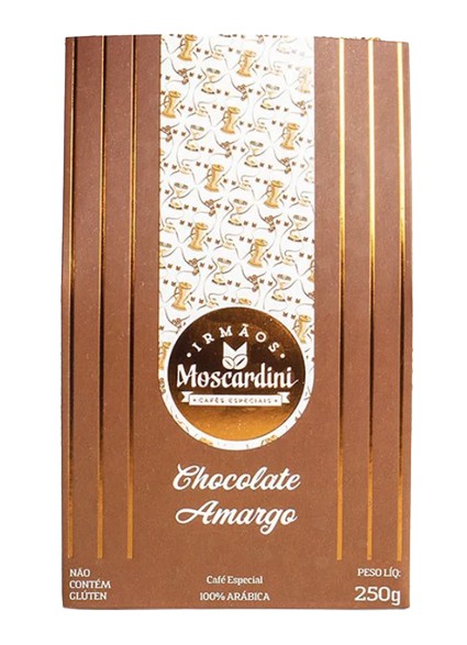 Moscardini Chocolate Amargo – Grão (250g)