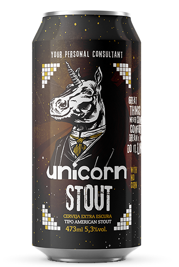 Cerveja Unicorn Stout  (473ml)