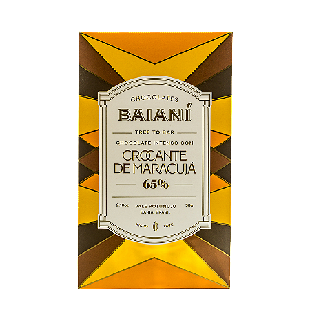 Baianí Tree to Bar - 65% Crocante de Maracujá (58g)