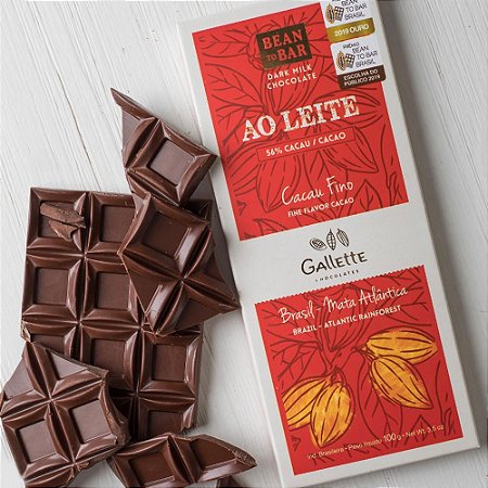 Gallette - Bean to Bar 56% - Dark Milk (100g)