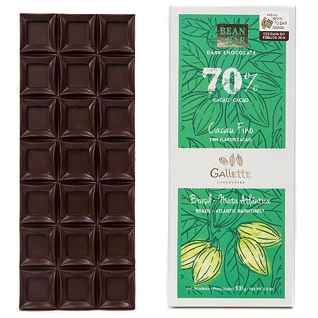 Gallette - Bean to Bar 70% - Forastero (100g)