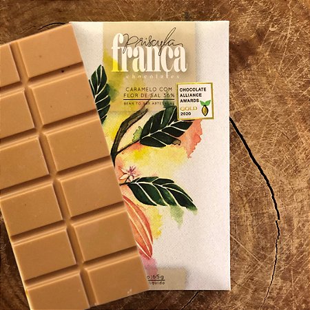 Priscyla França - Caramelo com Flor de Sal 36% (65g)