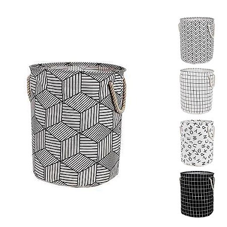 CESTO DE LAVANDERIA ROUPA SUJA DOBRÁVEL 60 LITROS - Loja Vale Lar