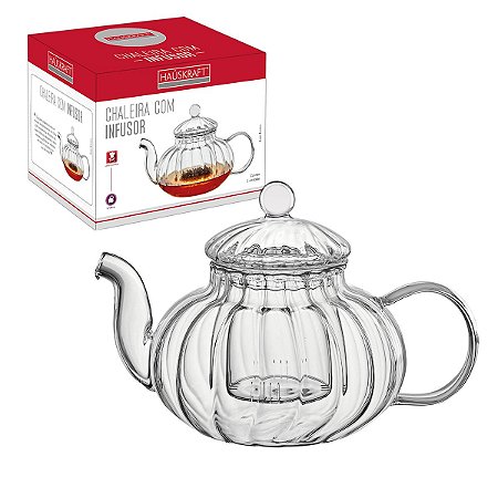 CHALEIRA C/ INFUSOR 600ML