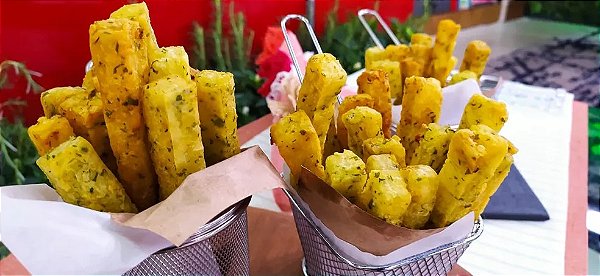 Palitos de Mandioca Cremosa - 20 und