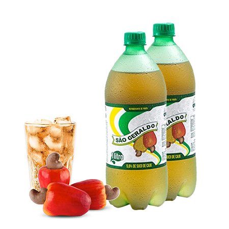 Refrigerante de Caju São Geraldo - 1 lt