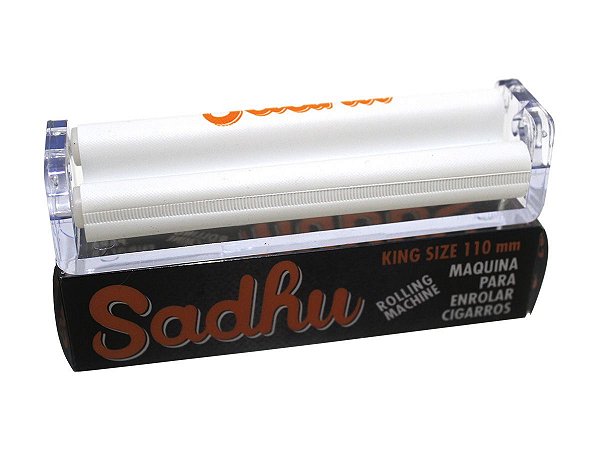 Máquina para Enrolar Tabaco Sadhu Bolador 110mm (Kingsize)