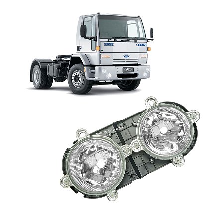 Farol Duplo Diagonal Ford Cargo 712 815 2622 2626 2831 2632