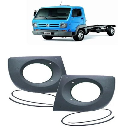 Par Moldura Aro Do Farol Vw Delivery 5.140, 8.150, 9.150