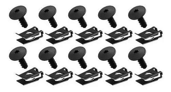Kit Presilha E Parafuso Do Parabarro Parachoque ARGO GRAND SIENA LINEA STILO