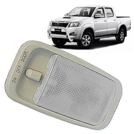 Lanterna LED Cortesia Teto Toyota Hilux 2005 06 07 08 10 11 12