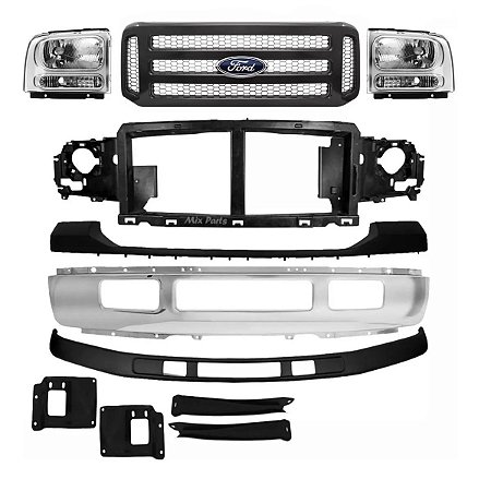 Kit Frente Transformação F250 F350 E F4000 1999 a 2015 COMPLETO