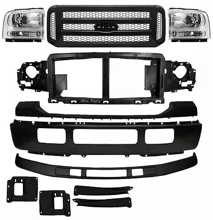 Kit Frente Transformação  F250 F350 E F4000 1999 a 2015 COMPLETO