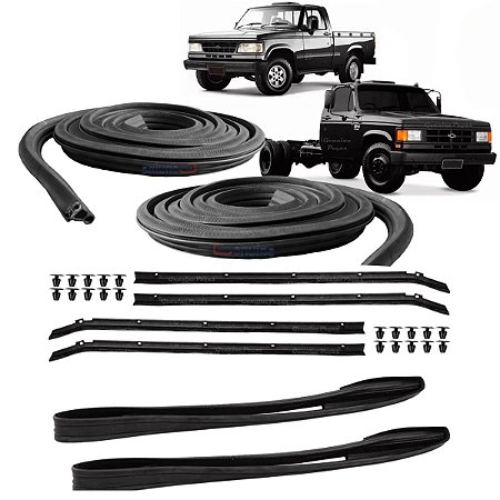 Kit Borracha, Canaleta E Pestana D20 D40 C20 C40 2/portas