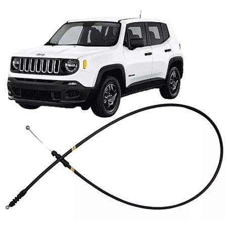 Jeep Renegade Cabo de Abertura do Capô Parte da Frente 2015 à 2022