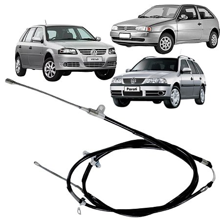 Cabo Freio De Mão Vw Gol Parati G2 G3 G4 Freio A Tambor