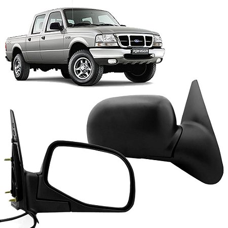 Retrovisor Externo Elétrico Ranger 1998 a 2003